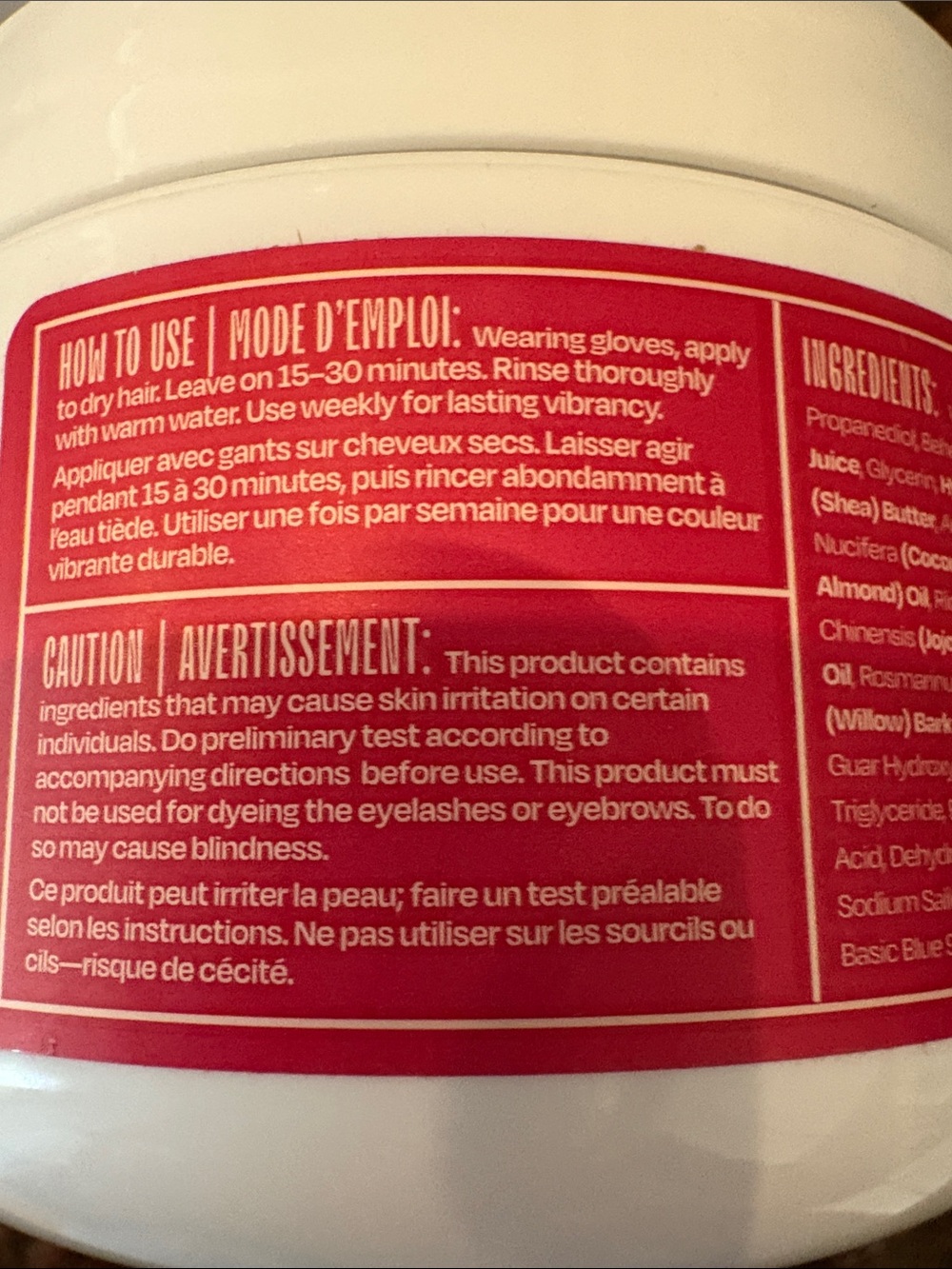 Overtone Raspberry Pink Color temporary Treatment - Raspberry Pink - Picture 4 of 8